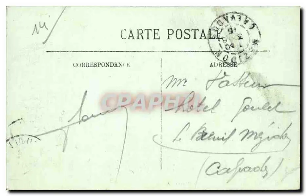 Deauville — Hotel Royal — LL. — n°266 - Verso