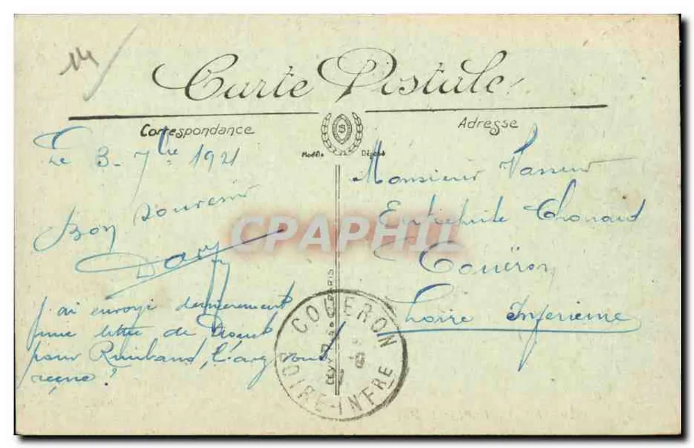 Deauville — A Praia — L.L. — n°240 - Verso