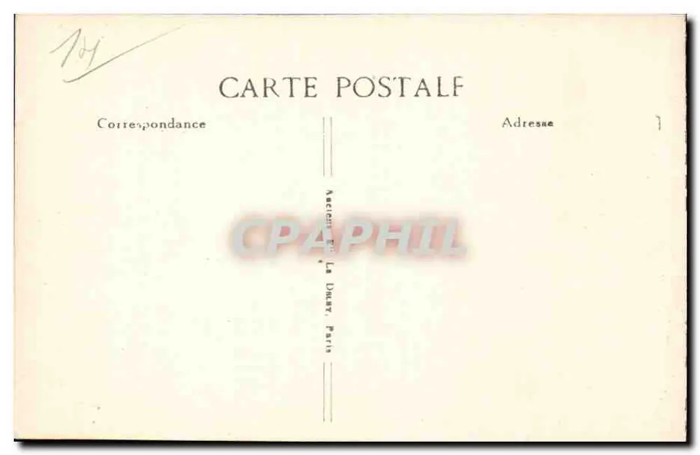 Deauville — Das Casino und der Boulevard de la Mer — G. T. Le Huray, n°410 - Rückseite