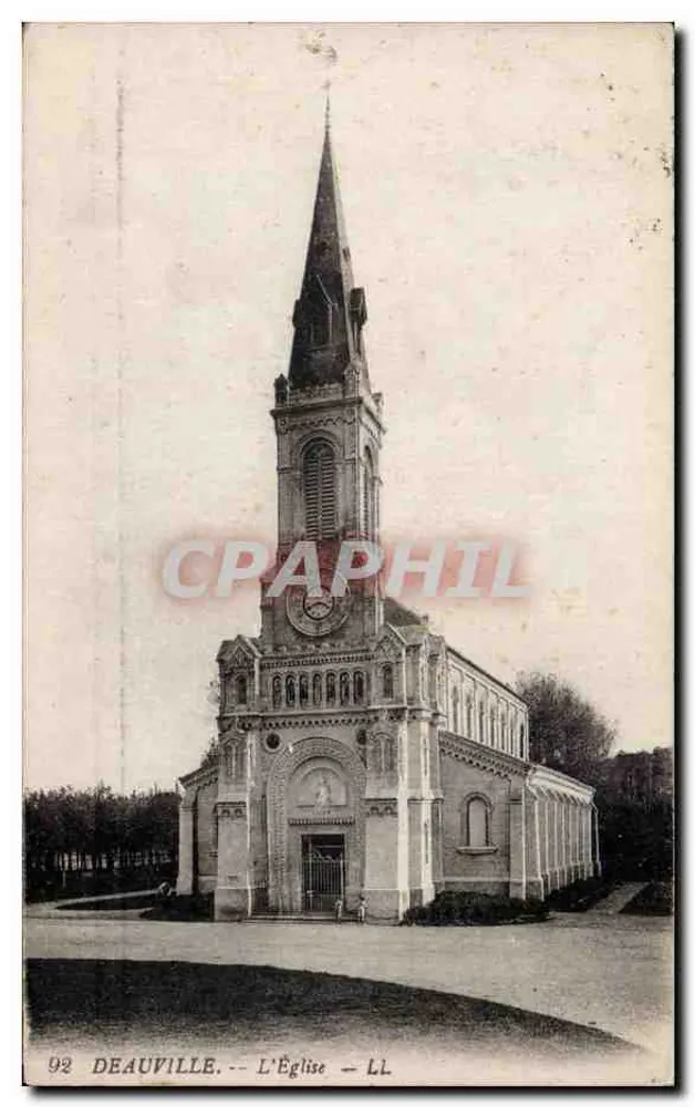 Deauville — A Igreja — LL - Frente
