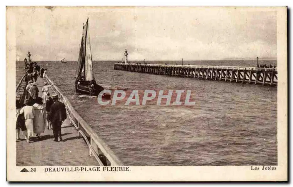 Deauville-Plage Fleurie — Molo — n°30 - Awers