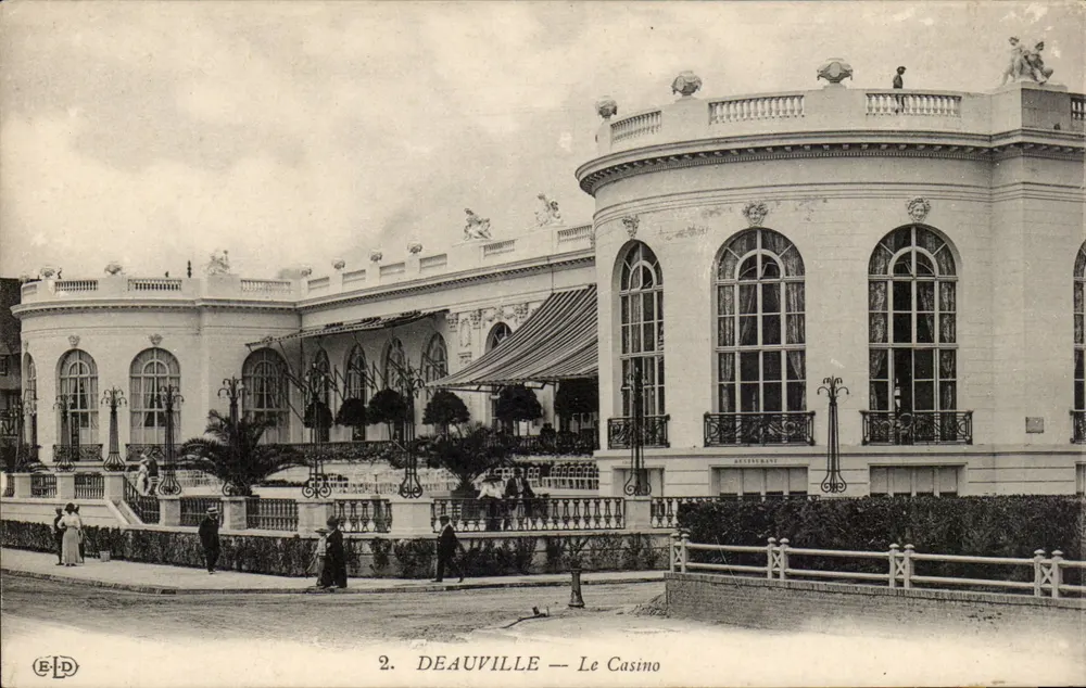 Deauville — O Cassino — Restaurante — Editor ELD, n°2 - Frente