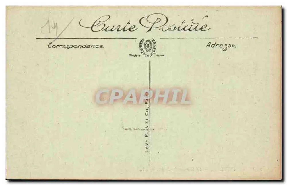Deauville — O Hotel Normandy — LL. — N° 200 - Verso