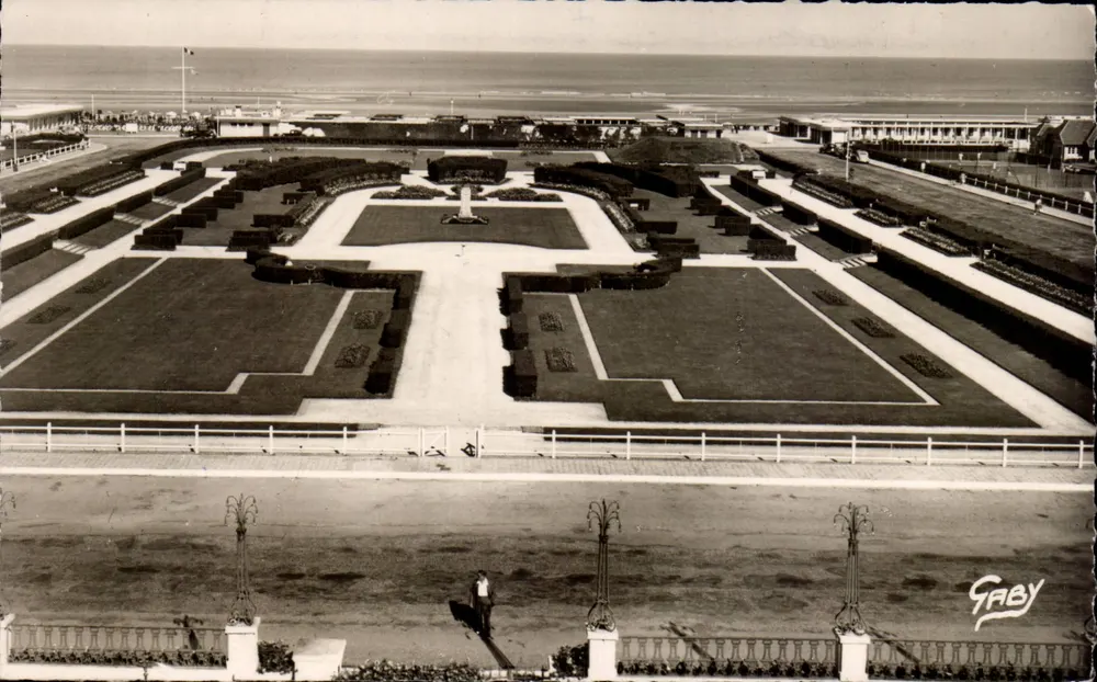 Garten der blühenden Strand — Deauville — Editions GABY - Vorderseite