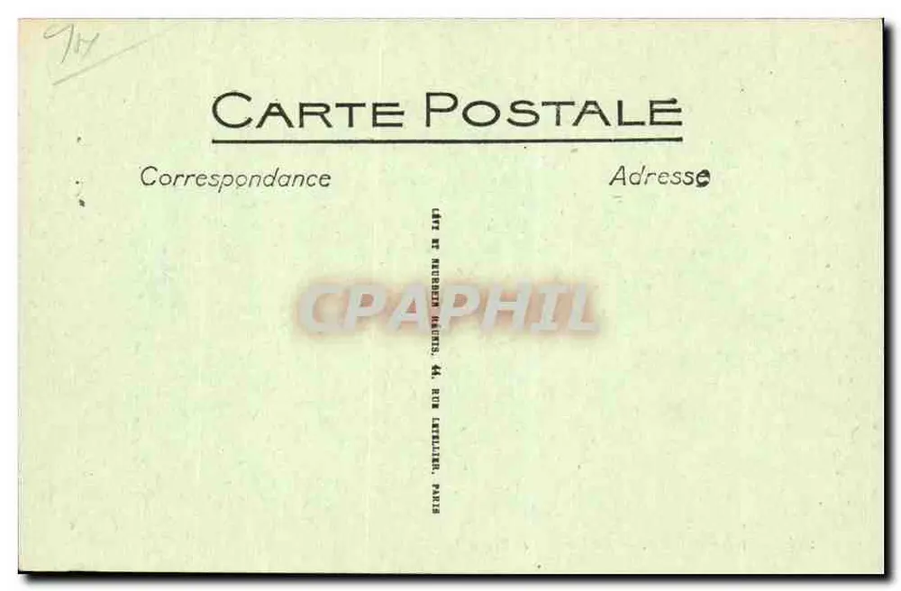 Deauville — Die Terrasse und Trouville — LL. — N° 204 - Rückseite