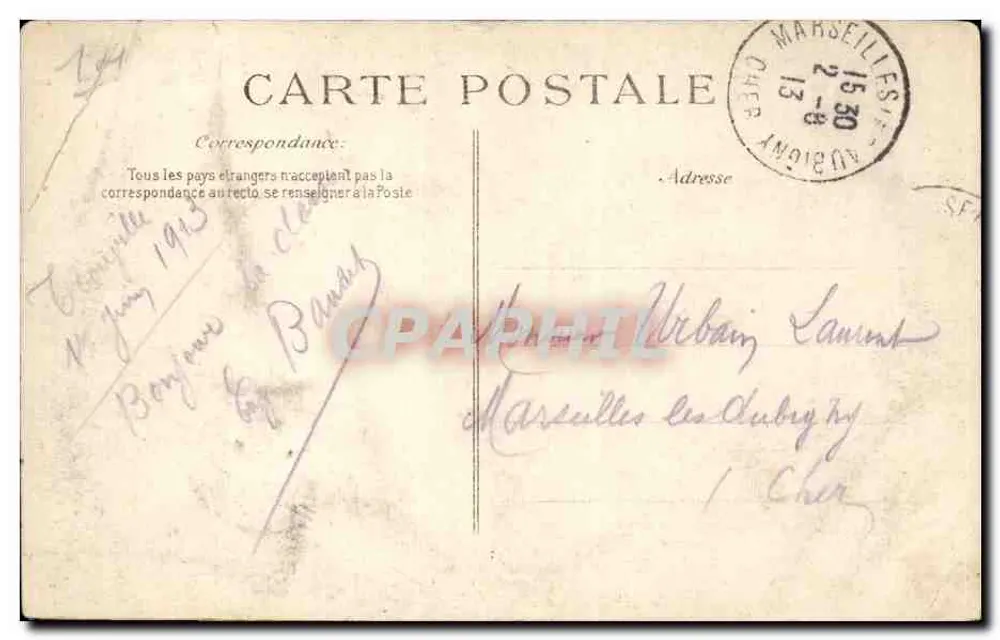 Deauville — "Normandy Hôtel" — Editor E.P.D. n°4 - Verso