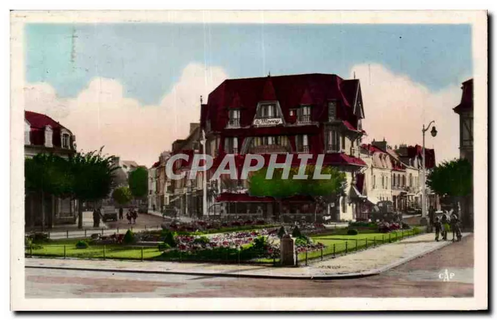 Praça Morny — Deauville — editor C.A.P. n° (48) - Frente