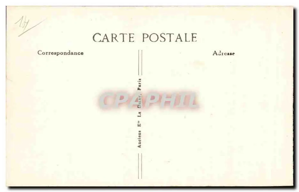 Deauville — Die Gärten und das Normandy-Hotel — G.E. Le Haure, Nr. 464 - Rückseite