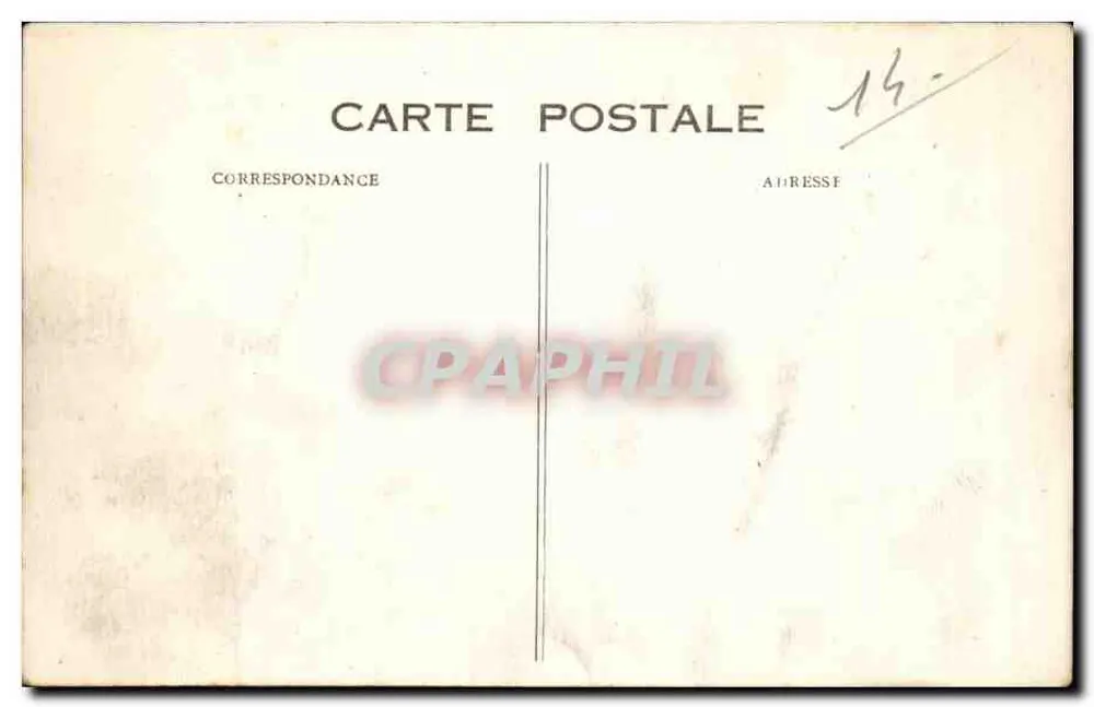 Deauville — Hotel Normandy — G. F., Le Havre - Verso