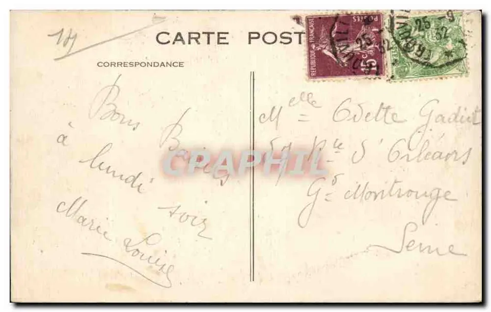 Deauville — Blütenstrand, Yachthafen — n° 532 - Rückseite