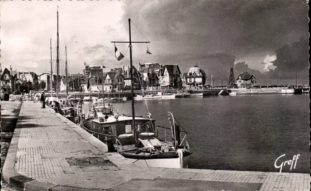 Deauville - Der Yacht-Becken — Greff Editions, n°631 - Vorderseite