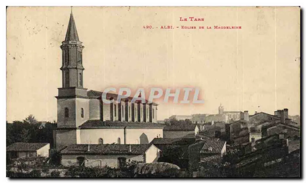 Albi - Igreja da Madeleine — Le Tarn, n°490 - Frente