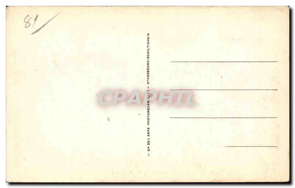 Albi — O Faubourg de la Madeleine — LL - Verso