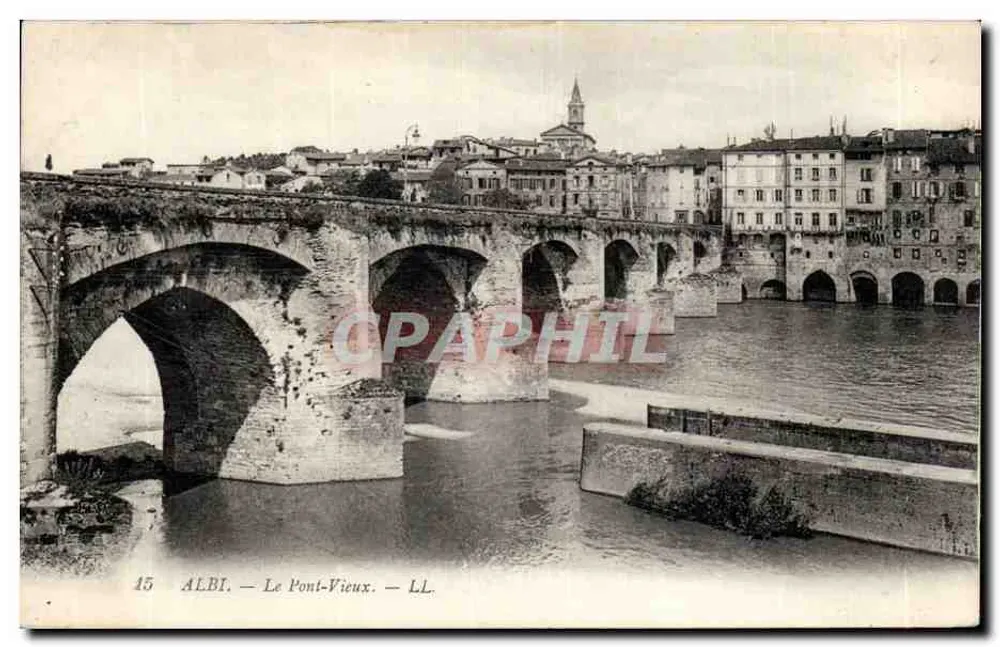 Albi — O Velho Ponte — LL. — n°15 - Frente
