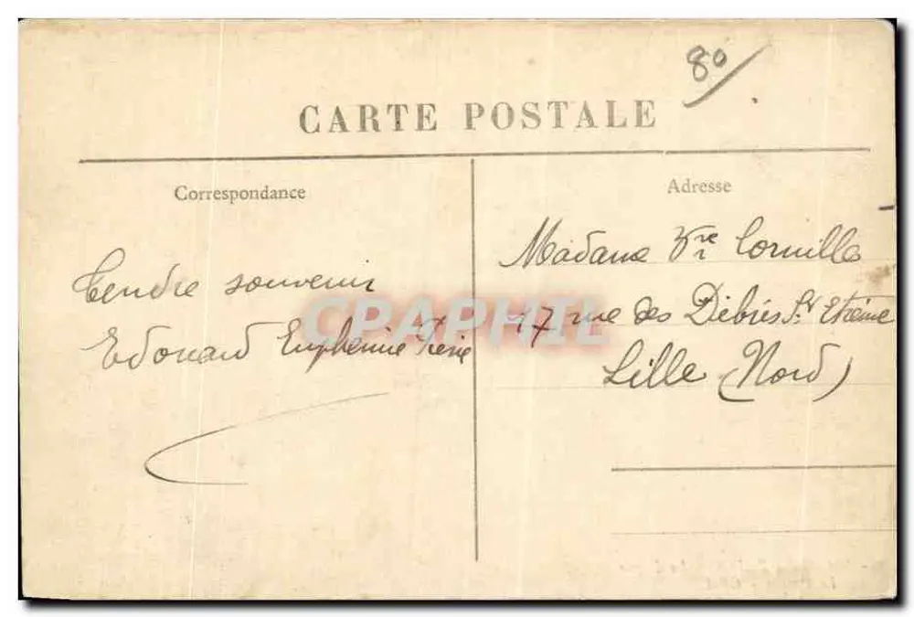MALO-les-BAINS - A Digue - O Casino - C.A. - Verso