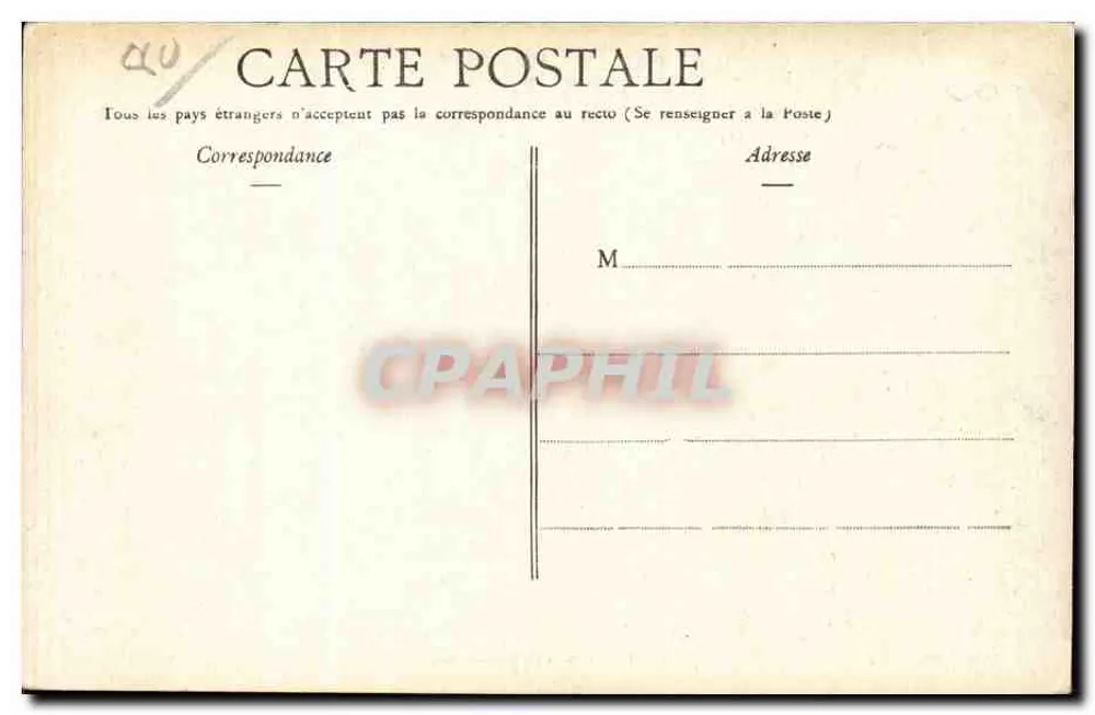 Albert em ruínas (Somme) — vista após os combates de 1915 — editor 'GEO' n°17 - Verso