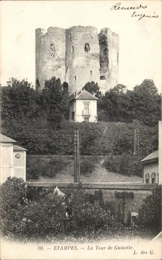 Étampes — De Tour de Guinette — L. des G. n°10 - Voorkant