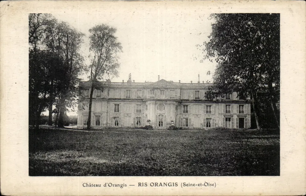 Castelo de Orangis — RIS ORANGIS (Seine-et-Oise) - Frente