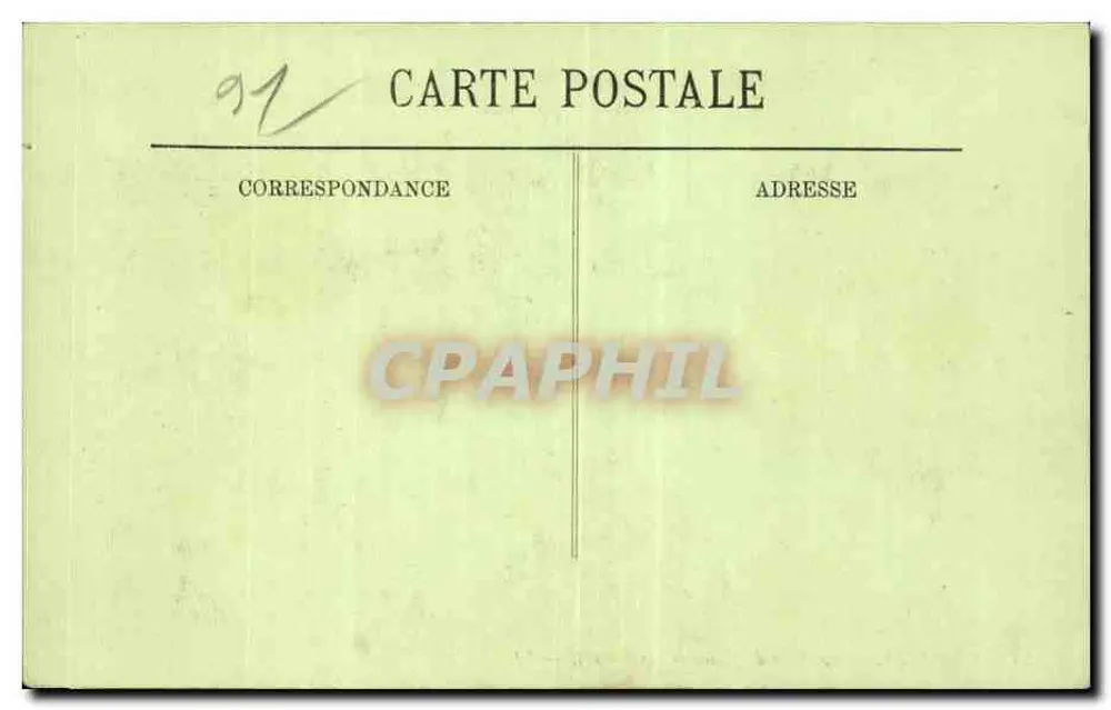 Étampes — A Torre de Guinette (Interior) — LL. N° 58 - Verso