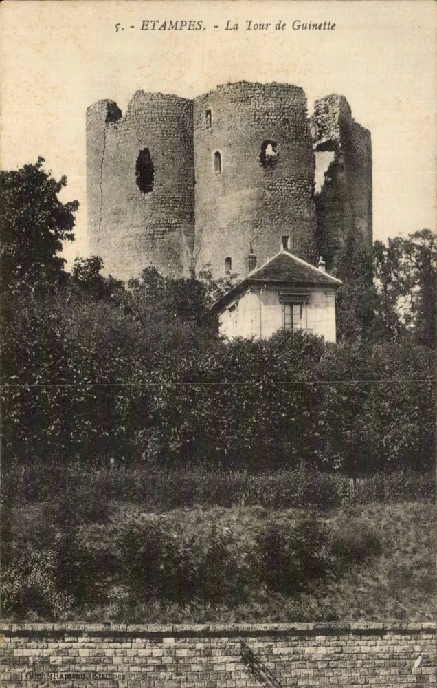 Etampes - A Torre de Guinette — editor Olympio Rameau & Bruneau, n°5 - Frente
