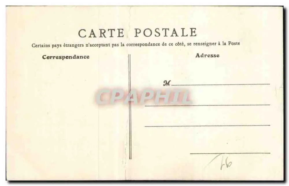 Montlhéry — La Tour — Ancien Donjon du Château fort, éditeur Perit-Laurent, n° de série inerd - Verso