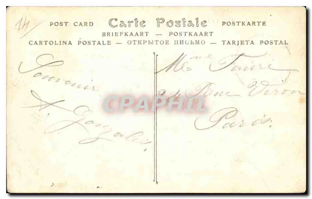 Cabourg — La Digue-Promenade y la Playa — ND Phol. - Reverso