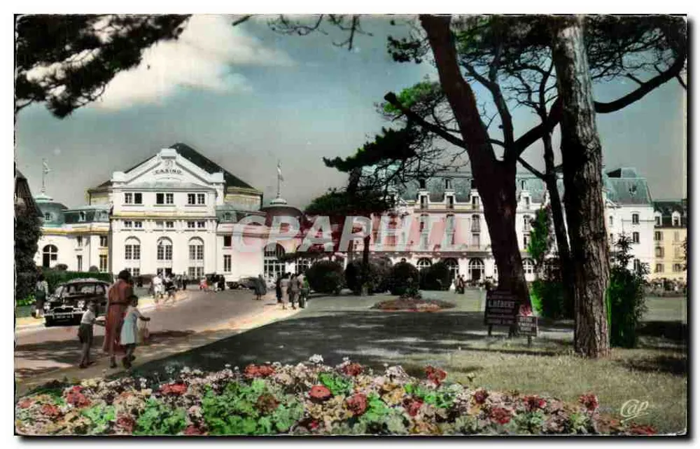 Cabourg — Ansicht des Casinos und der Gärten — C.A.P. (55) n°1700 - Vorderseite