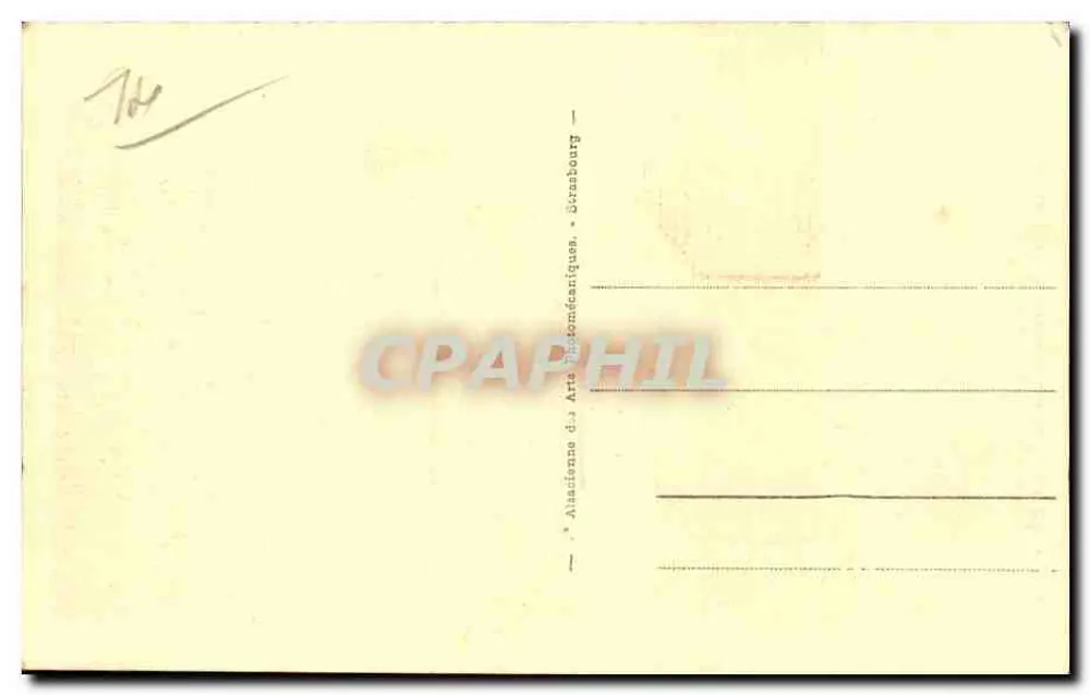 Cabourg - Vista geral — 92 — Editor: Atelier des Arts Photomécaniques, Cabourg - Verso