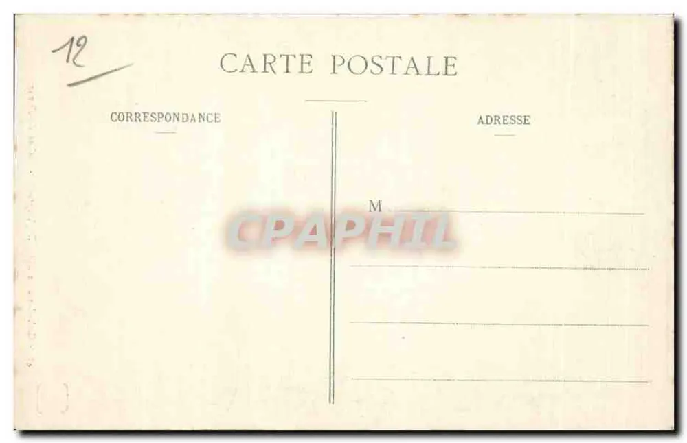Catedral de Rodez (Aveyron) — Stalles do coro — Imp. Ed. RODEZ, n° 46 - Verso