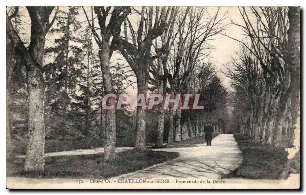 Chatillon-sur-Seine — Promenade de la Douix — Côte-d'Or - Anverso