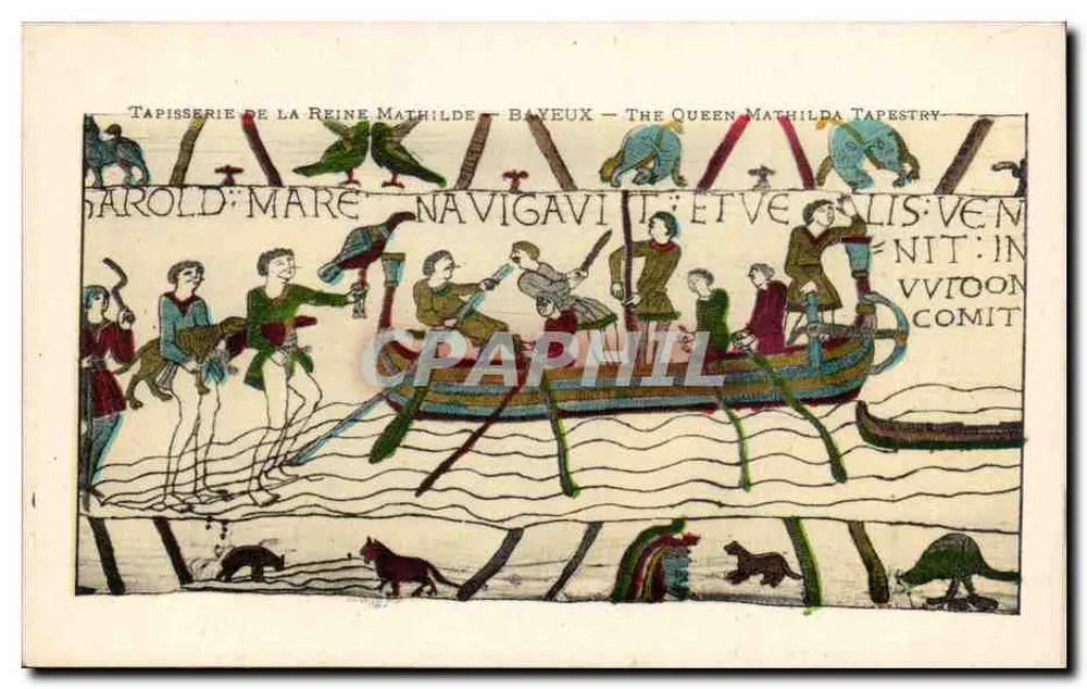 Tapisserie der Königin Mathilde — Bayeux — Tapisserie de la Reine Mathilde - Vorderseite