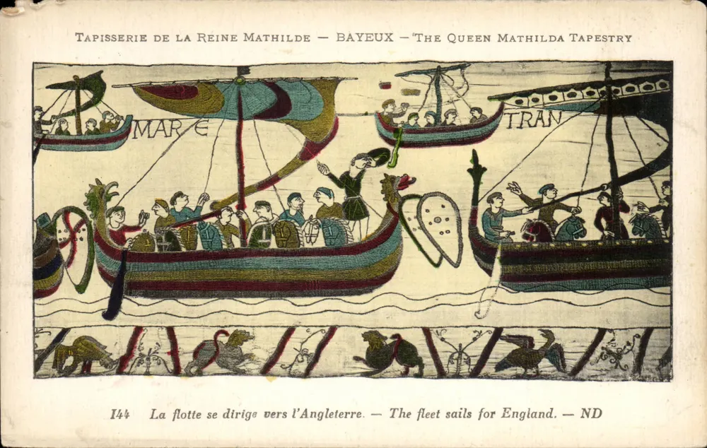 Tapisserie der Königin Mathilde — Bayeux — Tapisserie der Königin Mathilde — Serie 144 - Vorderseite