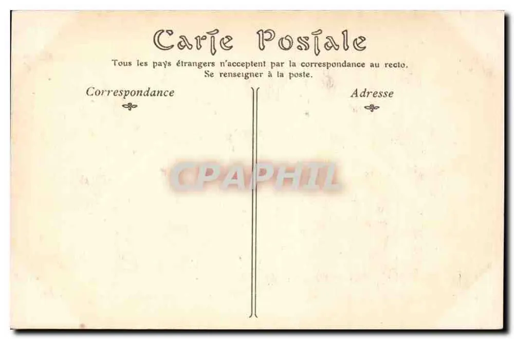 Tapisserie der Königin Mathilde — Bayeux — Szene vom Tod des Edward der Bekenner — ND Phot - Rückseite