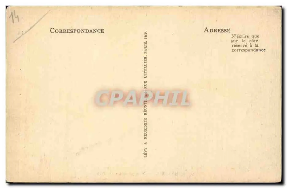 Bayeux — Vista geral — ND - Verso