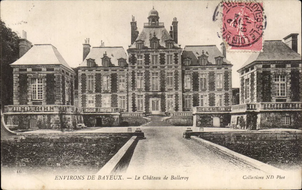 Umgebung von Bayeux — Schloss Balleroy — Collections ND Phot - Vorderseite