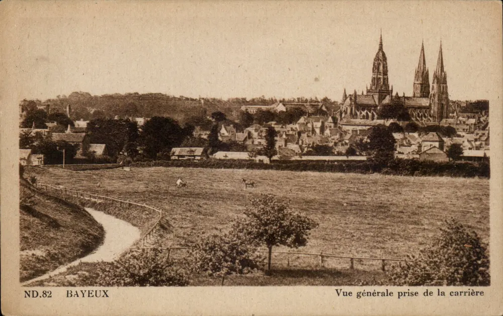 Bayeux — Allgemeiner Blick von der Steinbruch — ND.82 - Vorderseite