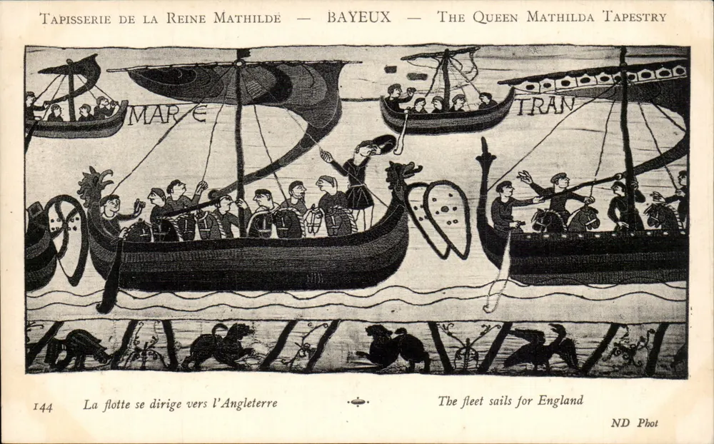 Tapisserie der Königin Mathilde — Bayeux — ND Phot, n°144 - Vorderseite