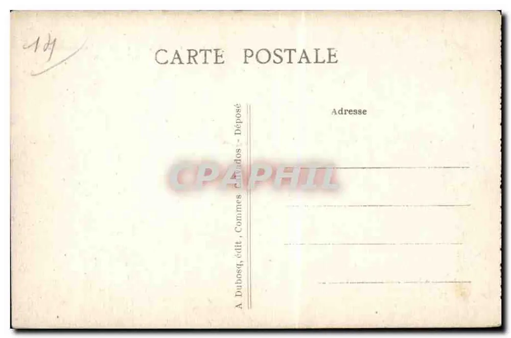 Bayeux (Calvados) — Vista geral — A+D - Verso