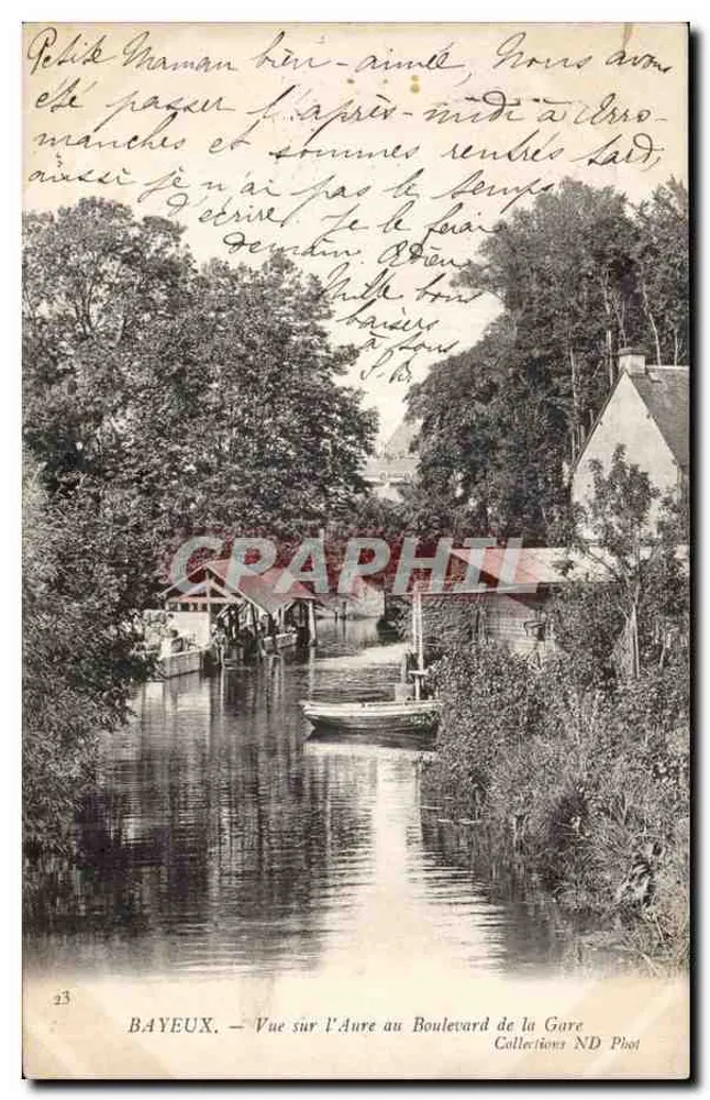 Bayeux — View of the Aure at the Boulevard de la Gare — Collections ND Phot - Vorderseite