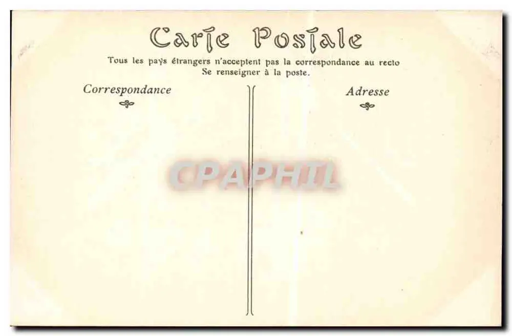 Tapisserie der Königin Mathilde — Bayeux — Szene von Harold, der zur Küste vorrückt — ND Phot - Rückseite