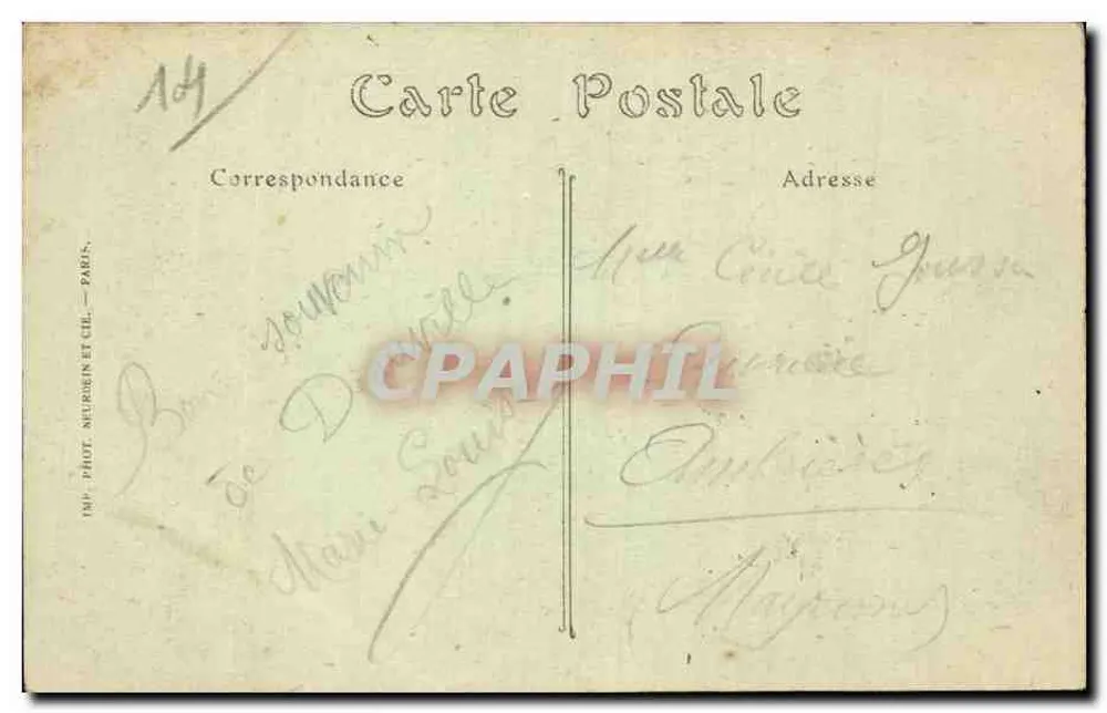 TROUVILLE-SUR-MER — A Promenade des Planches — ND. Fot. - Verso