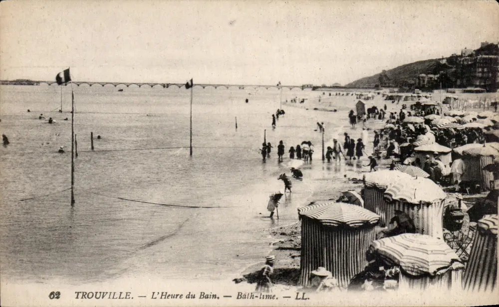Trouville — O Horário do Banho — Banho de luz — LL. - Frente