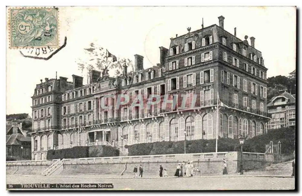 TROUVILLE - Das Hotel des Roches Noires — Verlag AQUA-PHOTO L.V. & Cie, n°36 - Vorderseite
