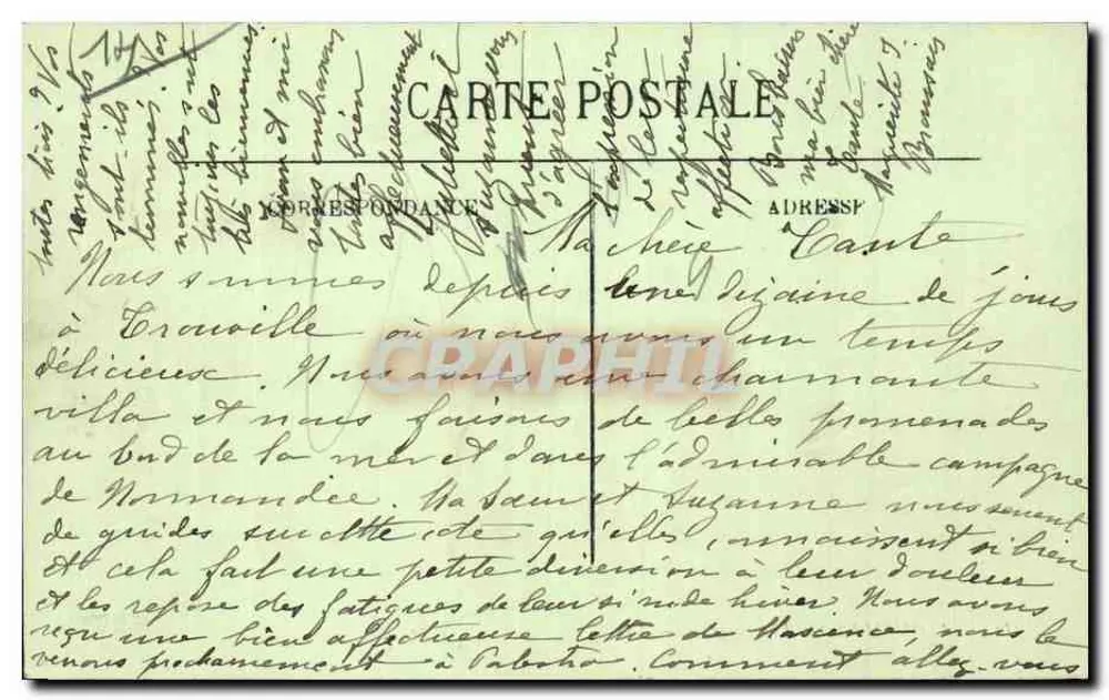 Trouville — Visão geral — LL. — n° 182 - Verso