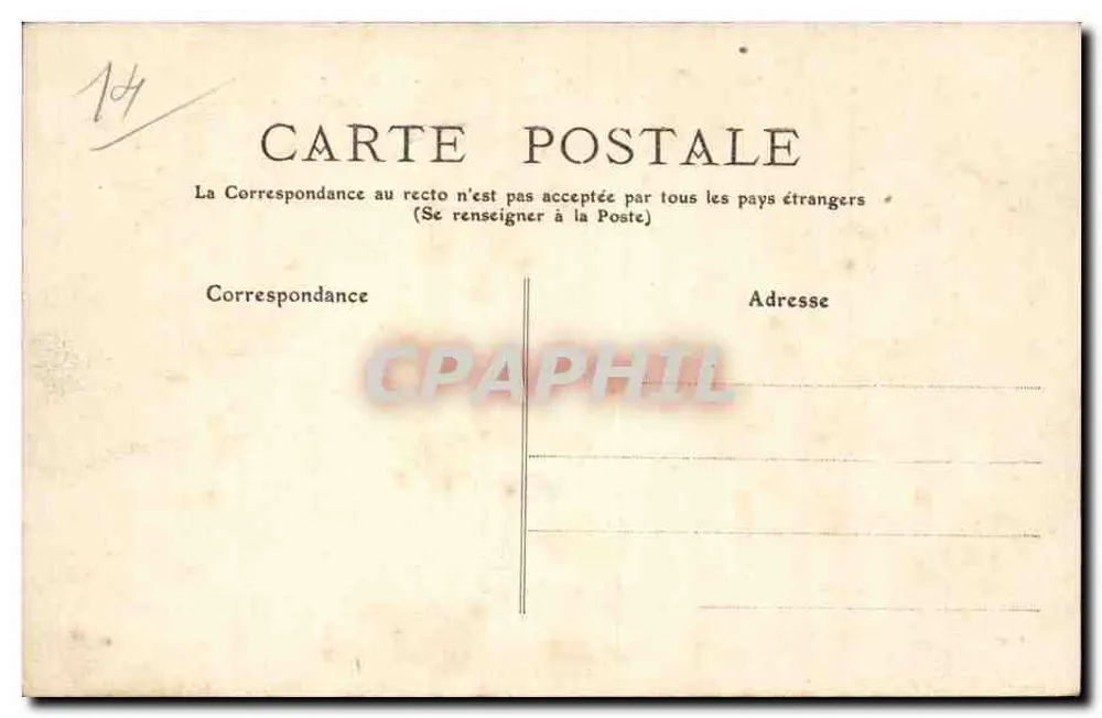 TROUVILLE — Villa Desflots, Villa Amélie, Villa Amélie-Louise — Calvados — 440 - Rückseite