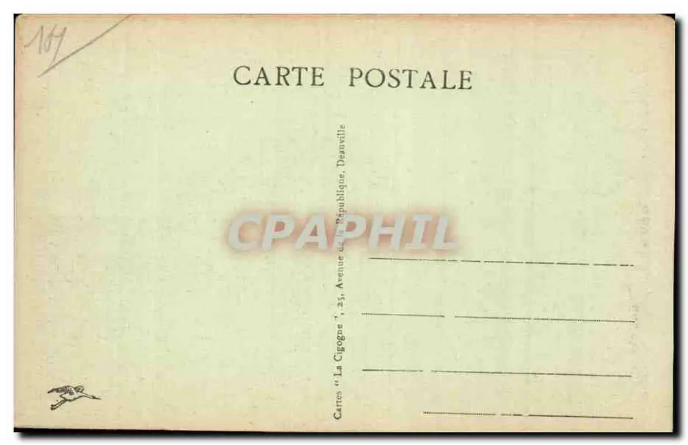 Trouville, die Königin der Strände — Das Casino — Die Königin der Strände — Das Casino - Rückseite