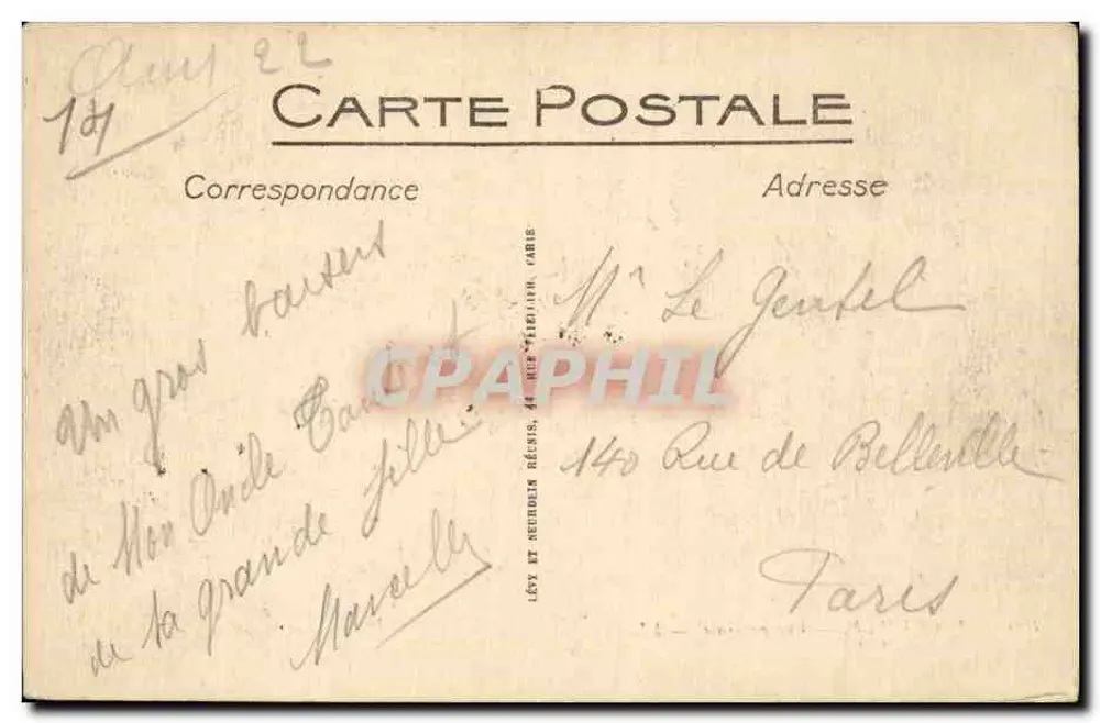 Trouville — Vista geral — LL. — N° 106 - Verso