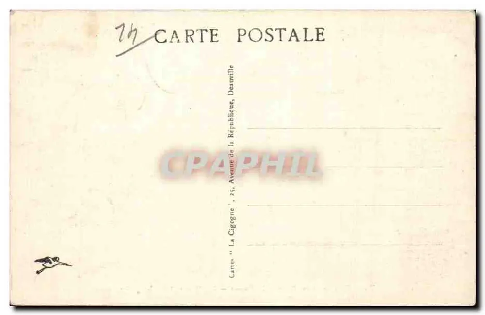 TROUVILLE, die Königin der Strände — Das Casino — Die Königin der Strände — Das Casino - Rückseite