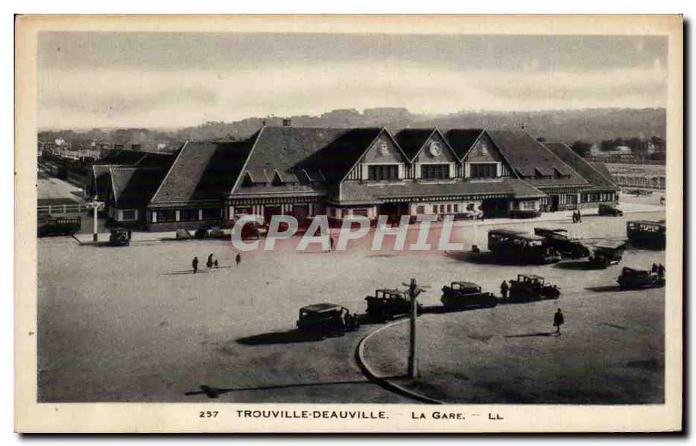 Trouville-Deauville — Die Station — LL — n° 257 - Vorderseite