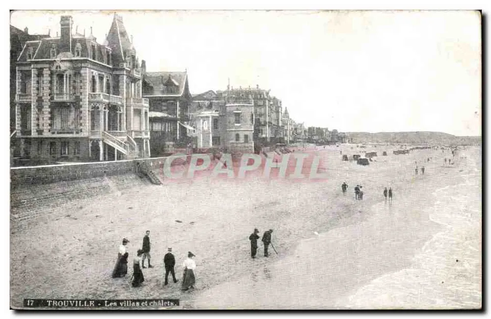 TROUVILLER - As villas e châlets — n°17 - Frente